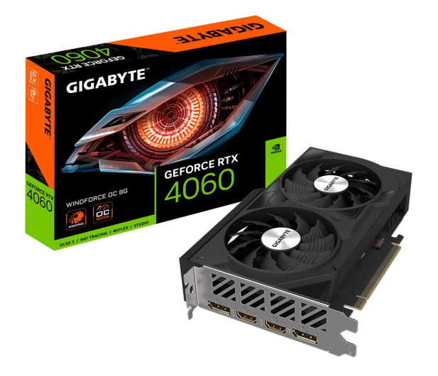 Gigabyte GeForce RTX 4060 Windforce OC 8GB GDDR6 - 1156774 - zdjęcie